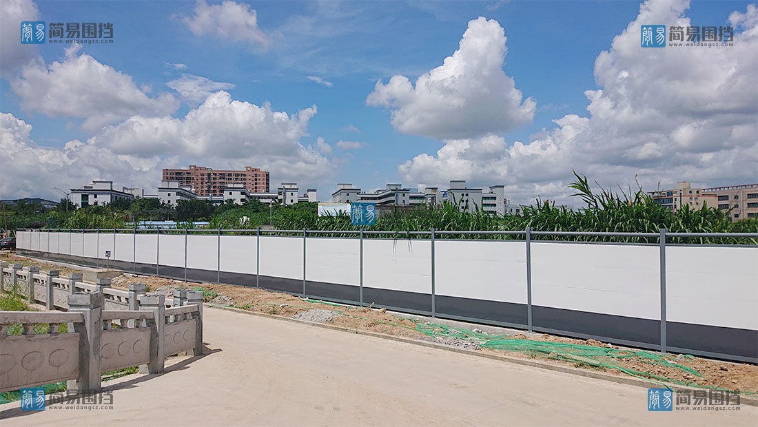 惠州C類(lèi)圍擋-惠州C款圍擋安裝案例